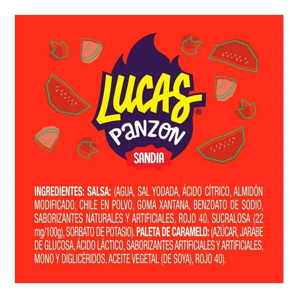 Lucas Panzon, Lollipop Watermelon, Count 10 - Sugar Candy / Grab Varieties & Flavors